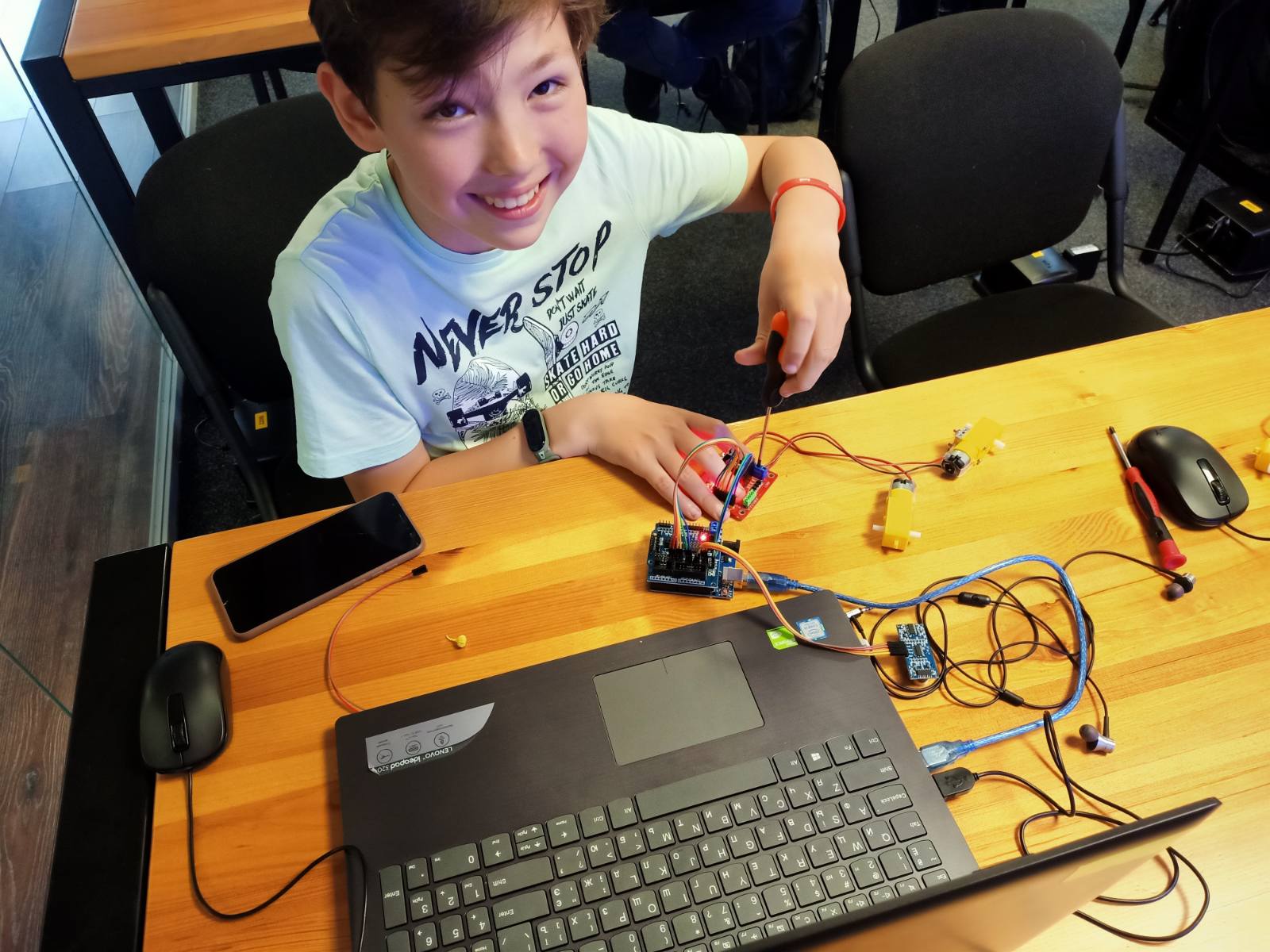 Діти просто в захваті! Навчання в IT Академії BYTE!